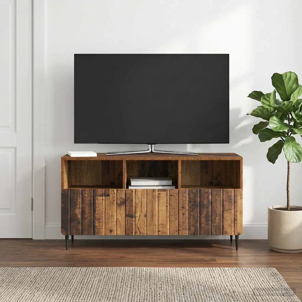 Mobile TV Legno antico 102 x 34,5 x 50 cm Legno ingegnerizzato 894453