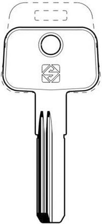chiavi punzonate silca art. pt4r olc gr.6/1 cod:ferx.4291