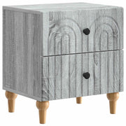 Armadio da Notte con cassetto Grigio Sonoma 43 x 34,5 x 48 cm 894077