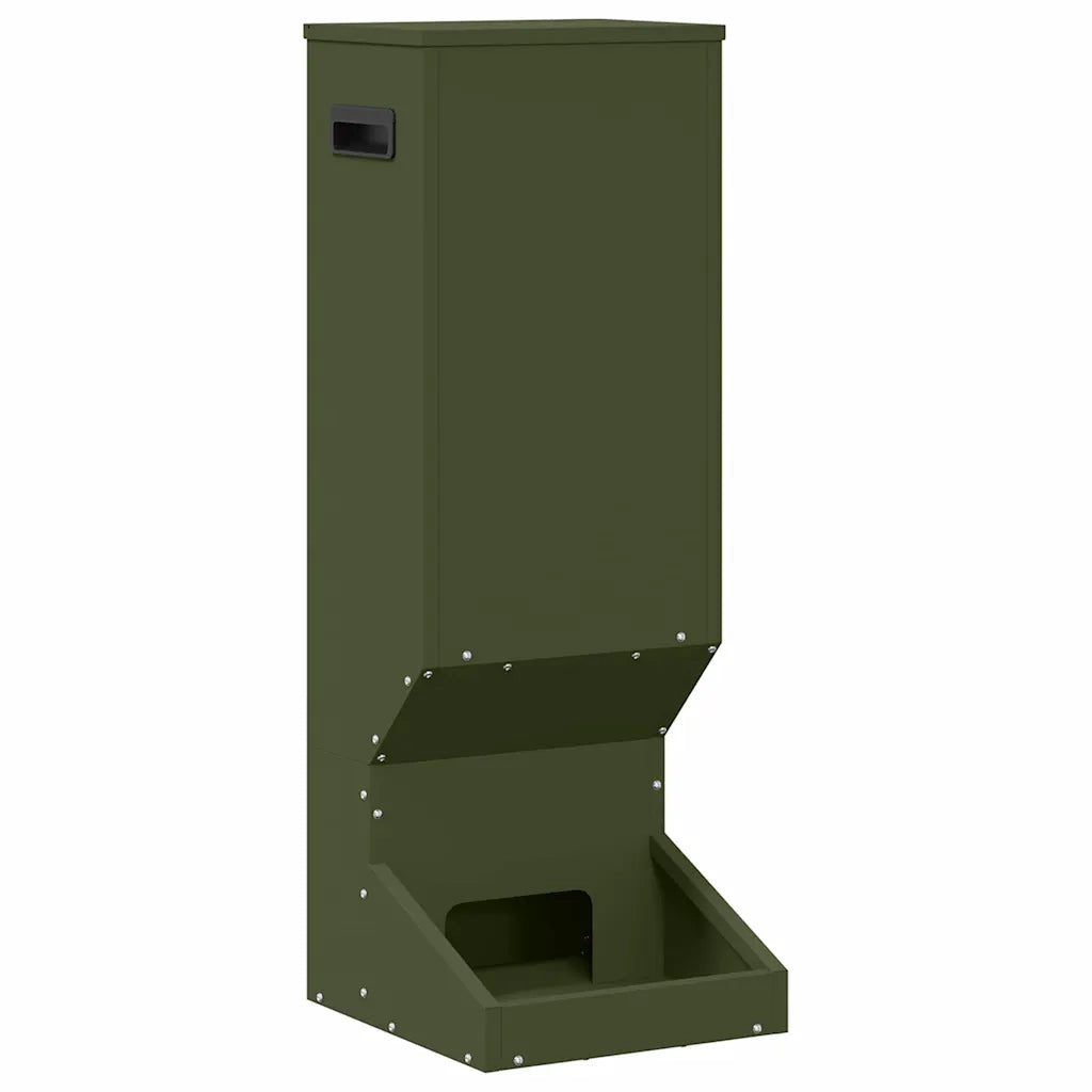 Mangiatore per cervi Verde oliva 28 x 30 x 80 cm 874610