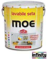 MOE' LAVABILE TIPO SETA BIANCO LT. 2,5