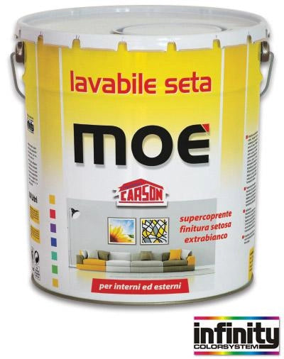 MOE' LAVABILE TIPO SETA BIANCO LT. 2,5