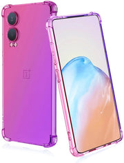 Copertura in silicone per telefono shockresistente - trasparente/ultradur - antigraffiti - con effetto colore - TPU premium - per telefono cellulare