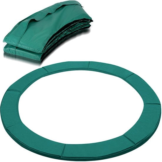 Copertura di protezione per trampolino 366 cm verde – resistente all'usura e alla radiazione UV