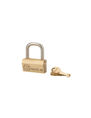 Lucchetto NAUTIC 45 mm in ottone con arco in acciaio temprato, 3 chiavi – THIRARD