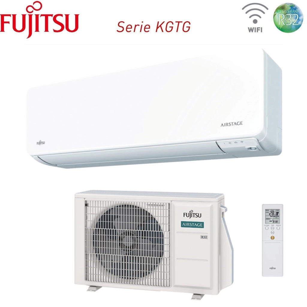 Condizionatore Fujitsu KG Airstage 9000 Btu ASEH09KGTG R-32 Wi-Fi Integrato