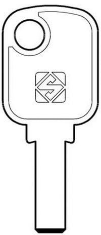 chiavi punzonate silca scu1(kyr) gr.2 cod:ferx.4292