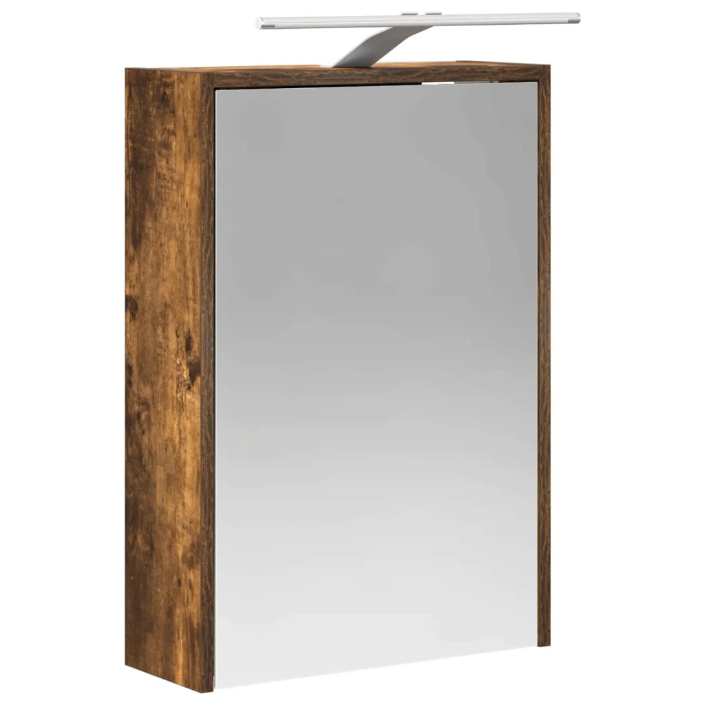 Set di mobili per il bagno 5 pcs Rovere Fumo 3407251