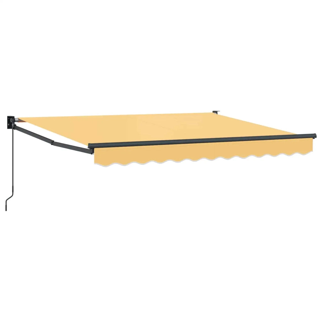 Tenda retrattile Sabbia 4 × 3 m 100% Poliestere e Alluminio 3426055