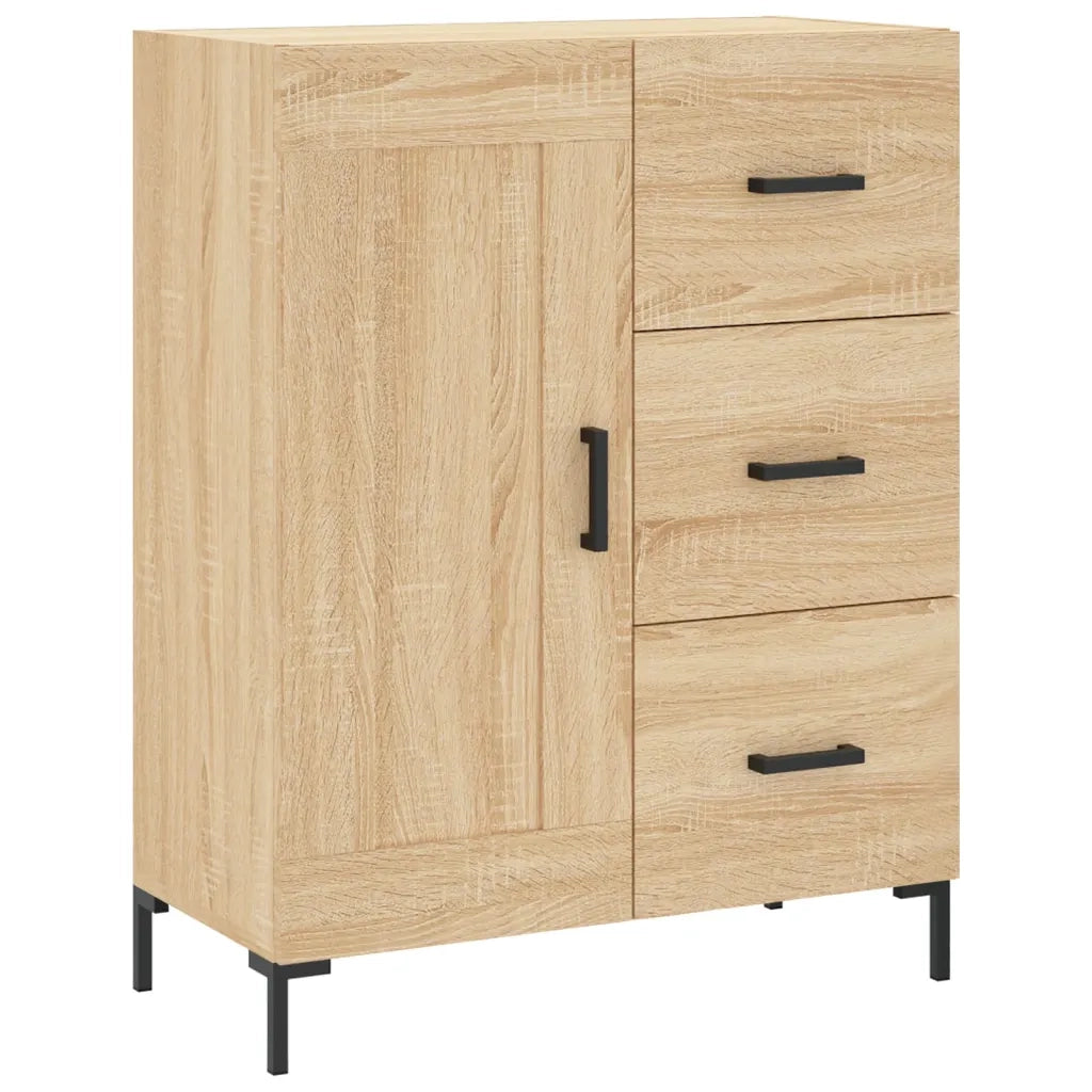 Credenza | Madia | Buffet da pranzo | Armadio da pranzo Rovere Sonoma 69,5x34x90 cm in Legno Multistrato