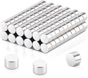 120 pezzi di magneti minimagneti, magneti per frigorifero di 3 mm x 2 mm, piccoli magneti rotondi forti, magneti neodymium per whiteboard, magneti piccoli per fai da te, hobby, immagini