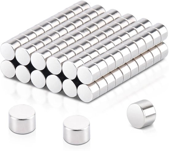 120 pezzi di magneti minimagneti, magneti per frigorifero di 3 mm x 2 mm, piccoli magneti rotondi forti, magneti neodymium per whiteboard, magneti piccoli per fai da te, hobby, immagini