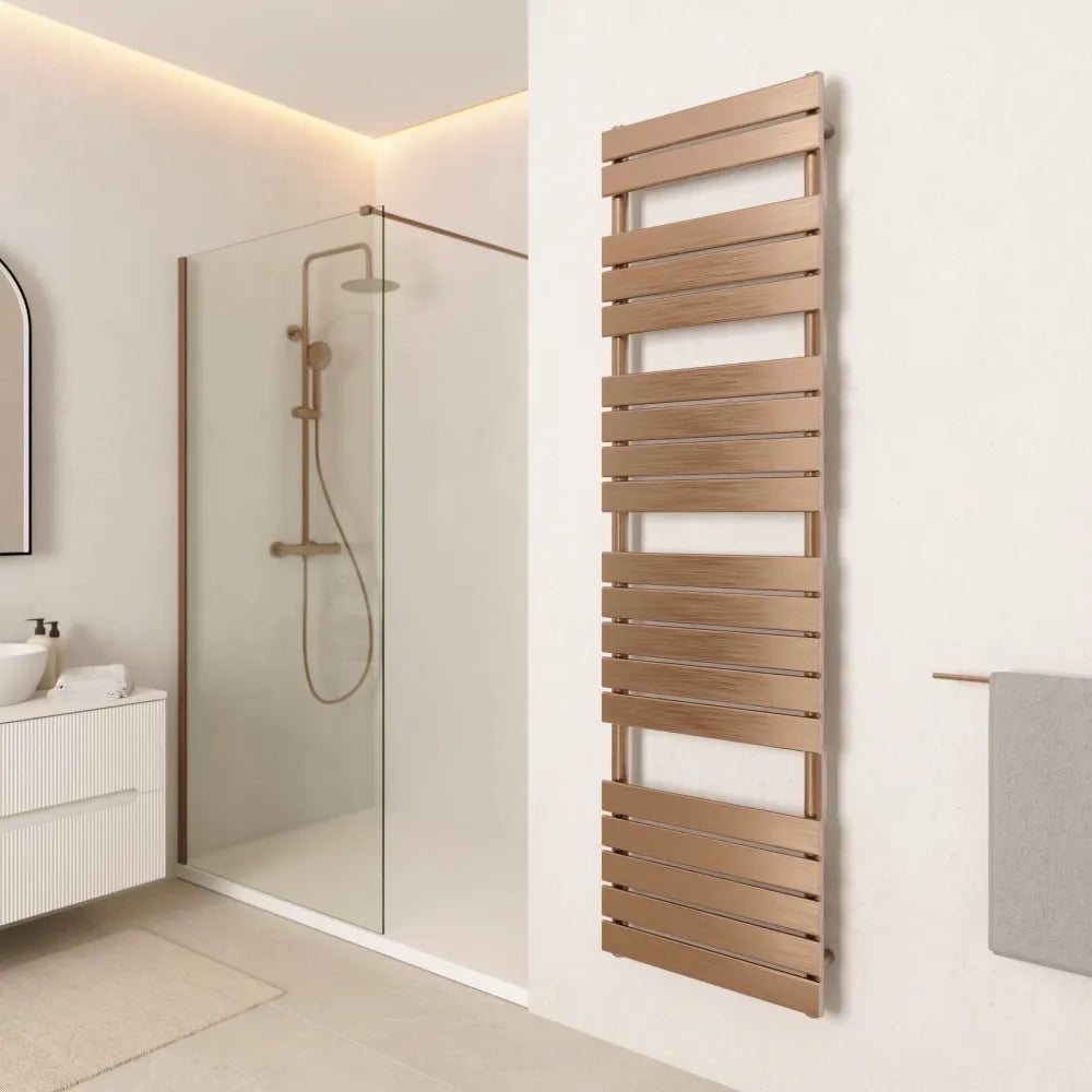 Termoarredo idraulico 1800x500 oro rosa interasse 450 | Andromeda