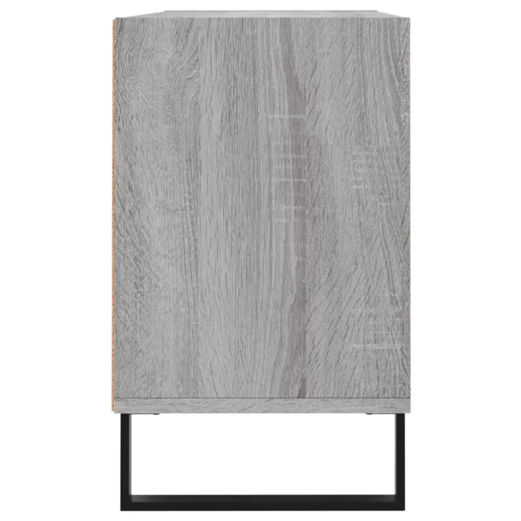 Mobile TV Grigio Sonoma 103,5x30x50 cm in Legno Multistrato 827002