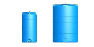 Serbatoio da esterno verticale c v lt.10000 blu