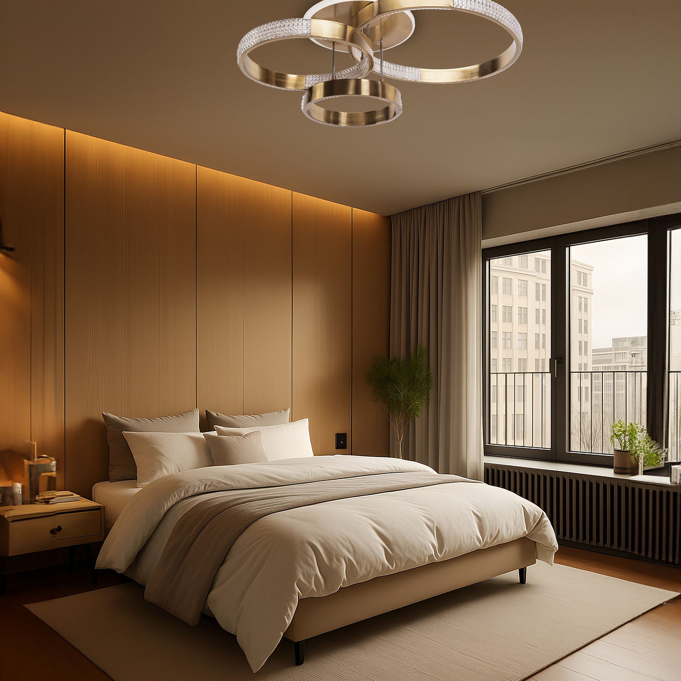 Lampada Led G004-c Brush Gold