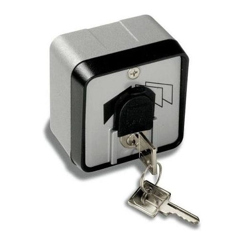 SELETTORE CHIAVE ESTERNO + CUSTODIA + PROTEZIONE + CILINDRO SERRATURA CAME SET-J