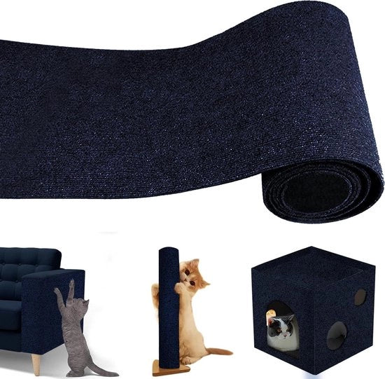 Tapijt autoadesivo per gatti - Adesivo per muri, divani e mobili - 200 x 40 cm