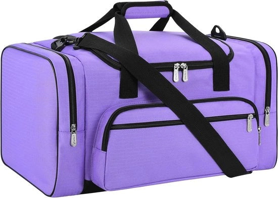 Borsa da Sport con Cinghia a Spalla per Uomo e Donna (40L) - Borsa da Sport 40L azzurra