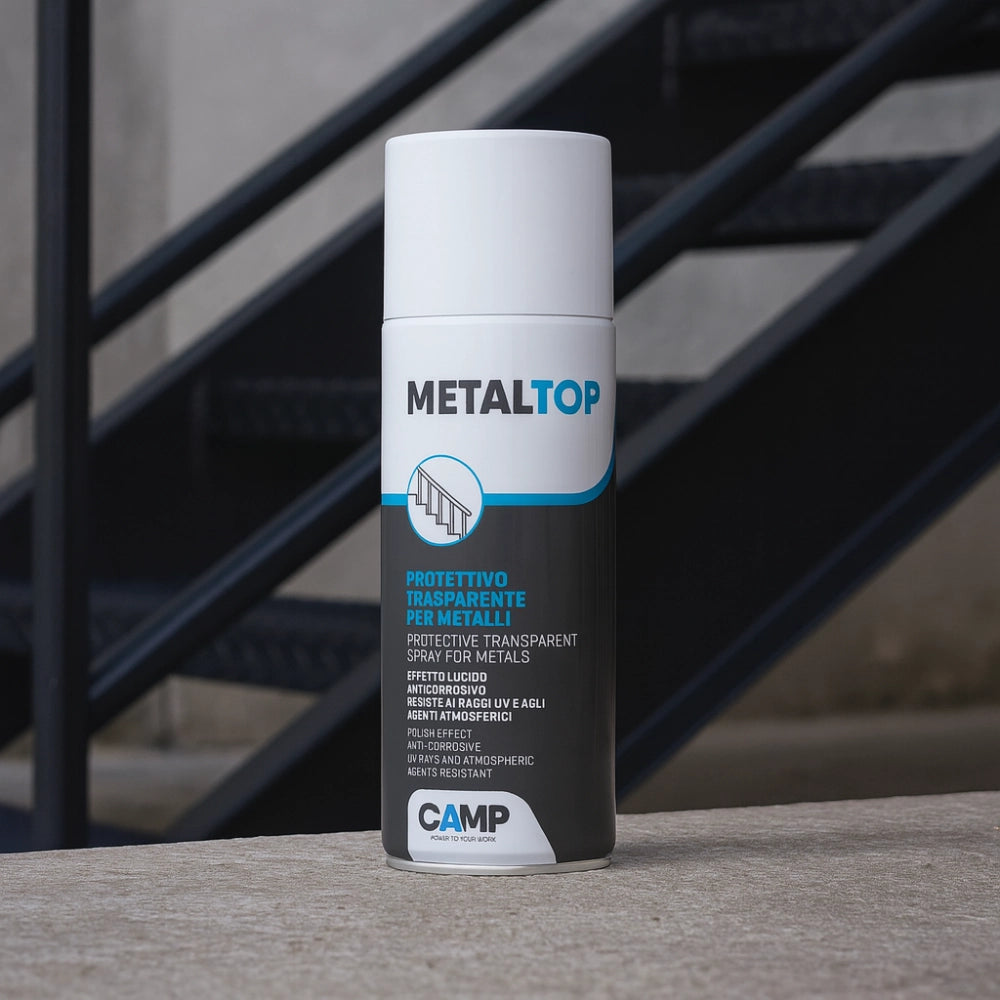 Metal top protettivo trasparente per metalli effetto lucido 400 ml 6 pezzi