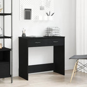 Scrivania Rovere Nero Legno ingegnerizzato 80 x 40 x 75 cm 862480