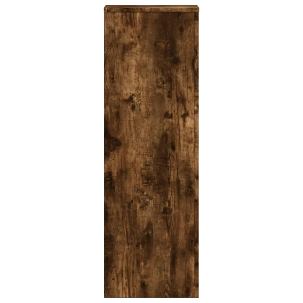 Portavasi mobiletto per fiori 33 x 33 x 100 cm legno ingegnerizzato marrone 02_0045141