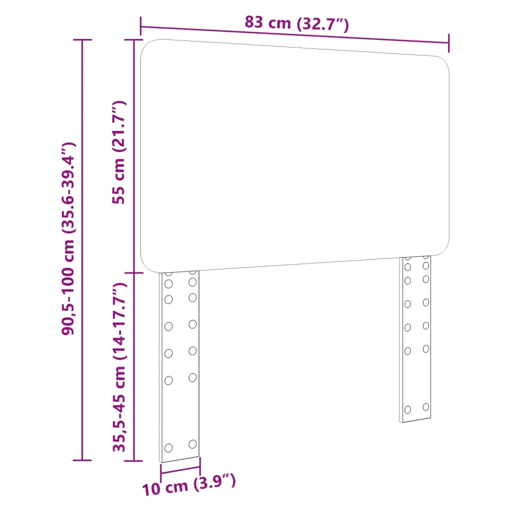 Testiera Bianco Legno multistrato 887934