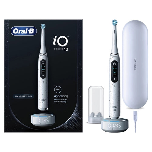 Oral-B iO Series 10 Adulto Spazzolino rotante-oscillante Bianco