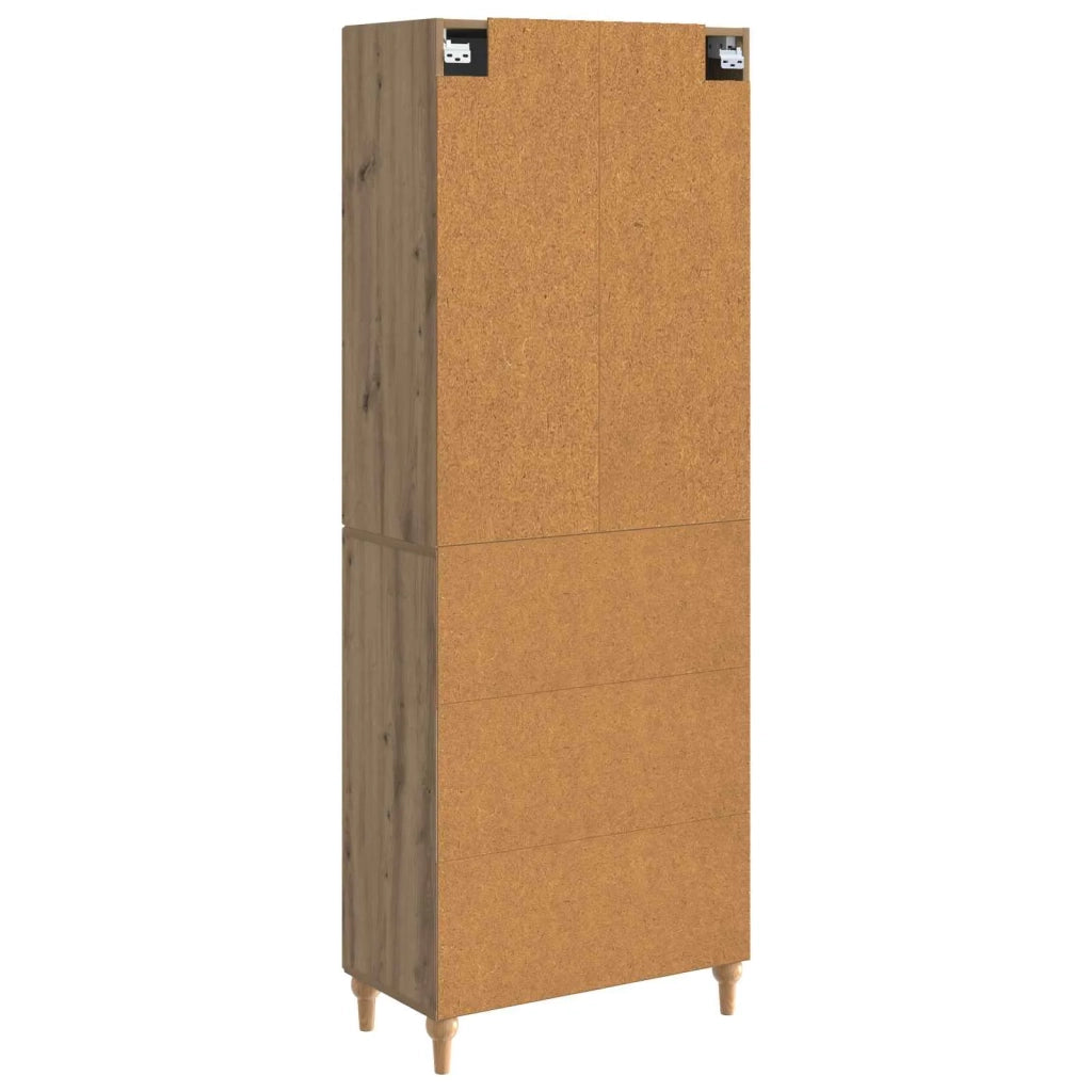 Set di armadi 2 pcs 66 x 34,5 x 90 cm Legno ingegnerizzato