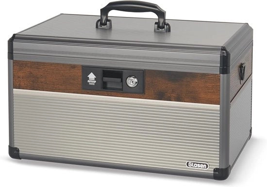 Scatola Portatile Chiusura con Chiusura - Organizza e Proteggi Oggetti Personalizzati 39x20x20 cm