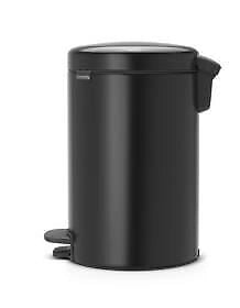 Brabantia 113741 bidone per la spazzatura 12 L Rotondo Nero