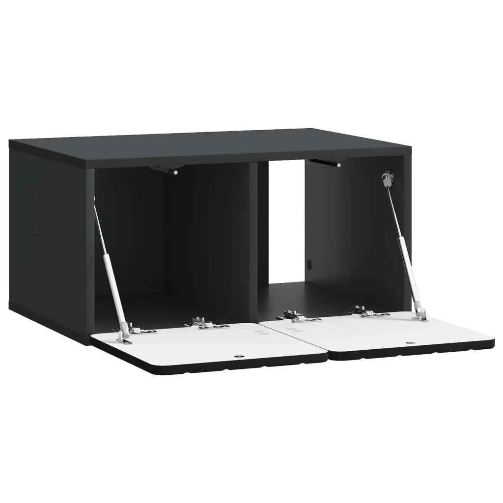 Mobile Porta TV da Muro Nero 59,5 x 41 x 30 cm 898336