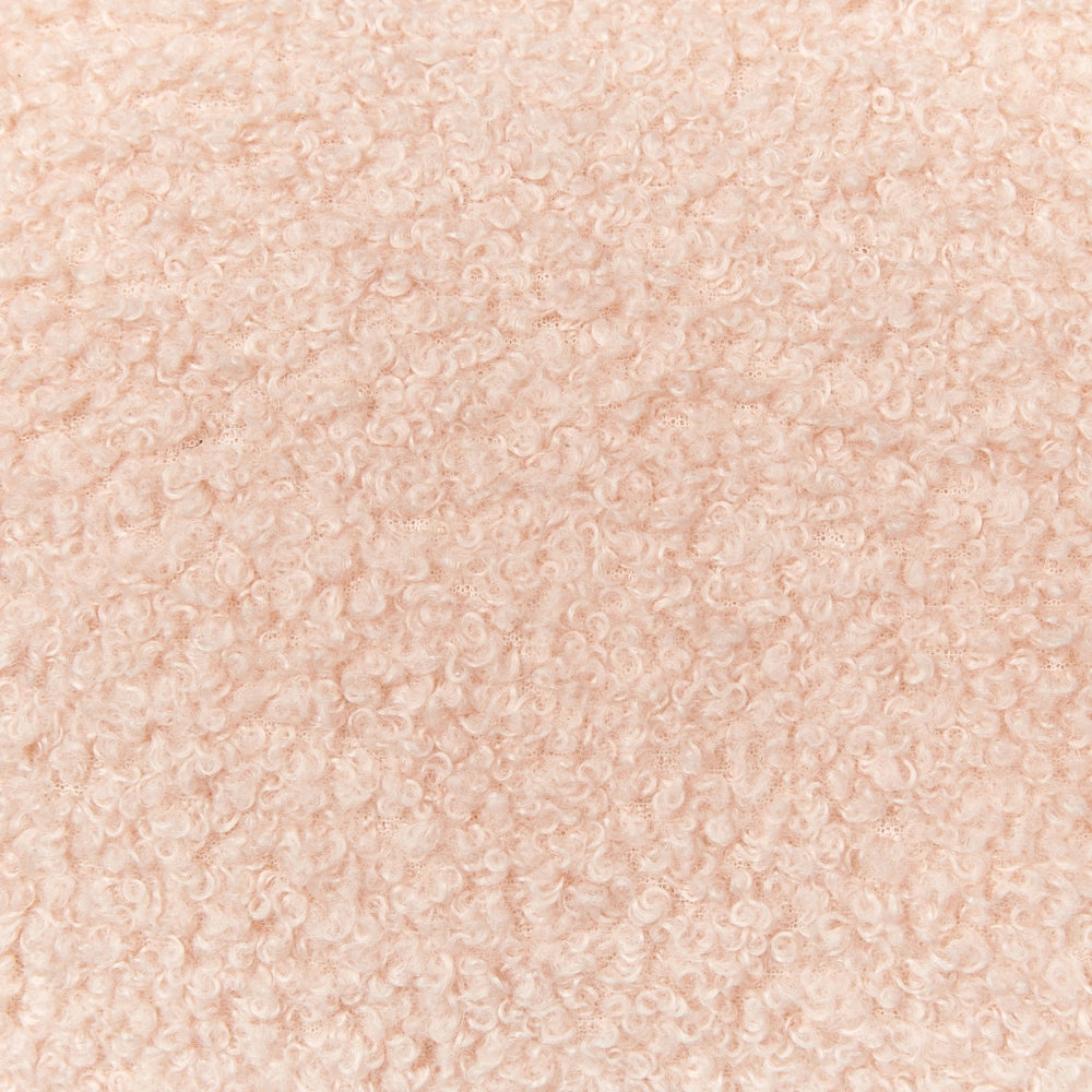 Cuscino moderno in tessuto peluche rosa 172 x 14 cm accessorio decorazione divano