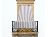 Tenda Da Sole A Caduta Per Esterno Balcone Casa Telo Parasole Ombra Modello Costarica - 150x290 - Marrone