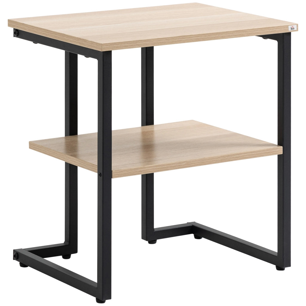 Tavolino da salotto ¨C zephmum ¨C 45x35x48 cm colore naturale