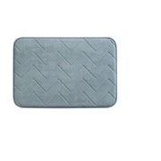 GEDY MOUSSE TAPPETO 40X60 CM AZZURRO POLVERE