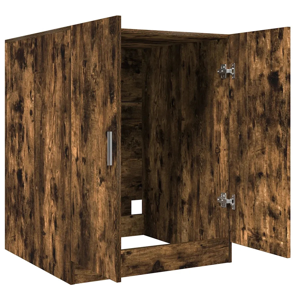 Mobile per Lavatrice Rovere Fumo 71x71,5x91,5 cm CFW1142793