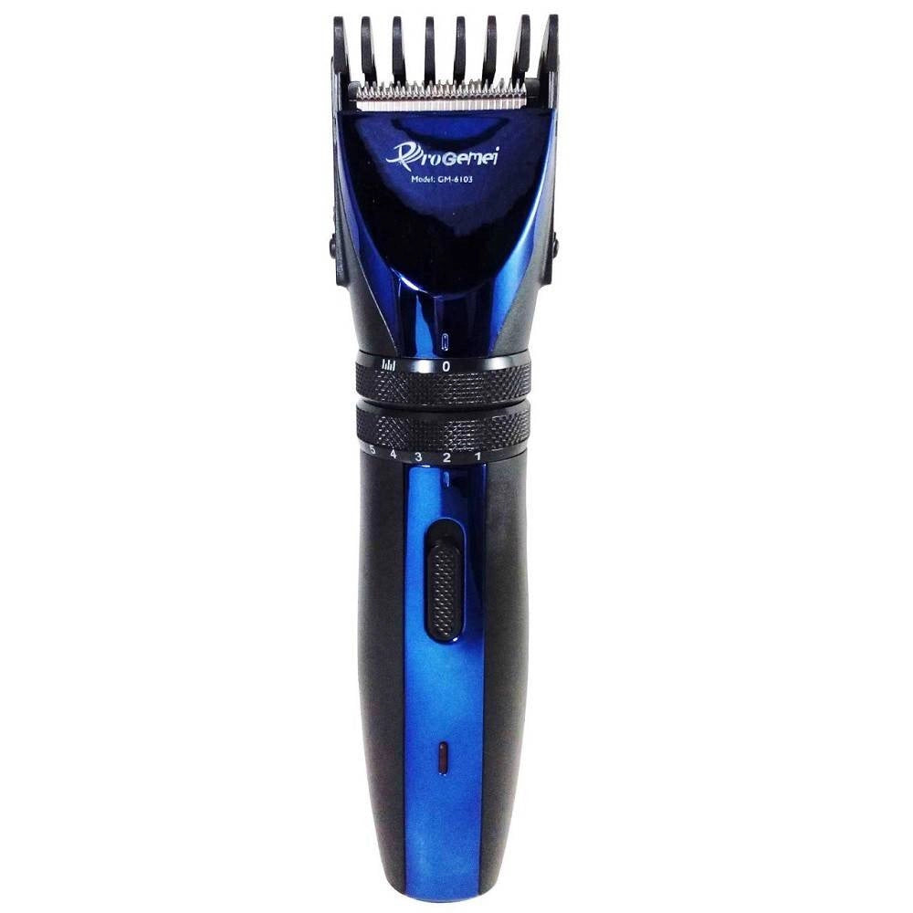 Trade Shop - Tagliacapelli Geemy Gm-6103 Professionale A Batteria Ricaricabile Regola Barba -