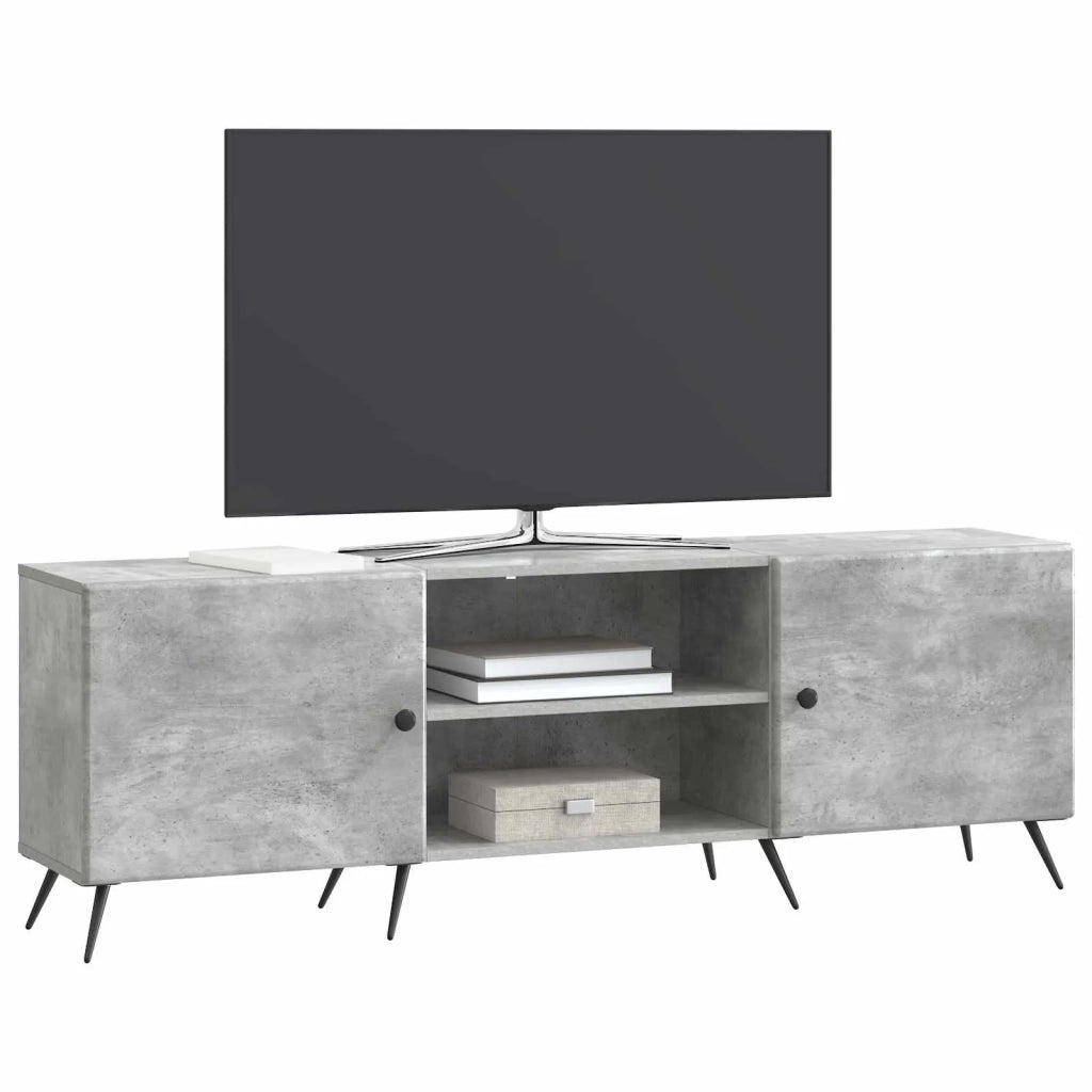 Mobile TV Grigio Cemento 150 x 31 x 50 cm Legno ingegnerizzato