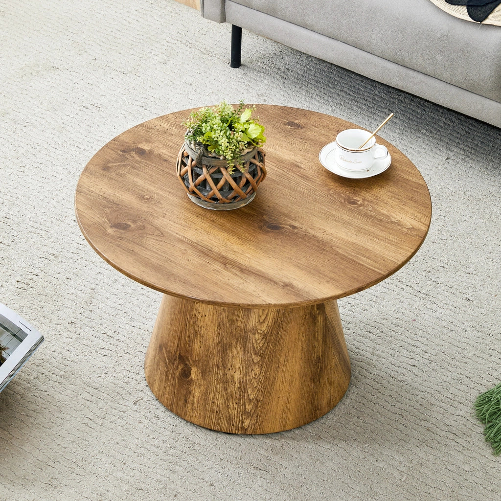 TAVOLINI Set da 2 pezzi 50x48 cm + 60x35 cm MDF effetto legno