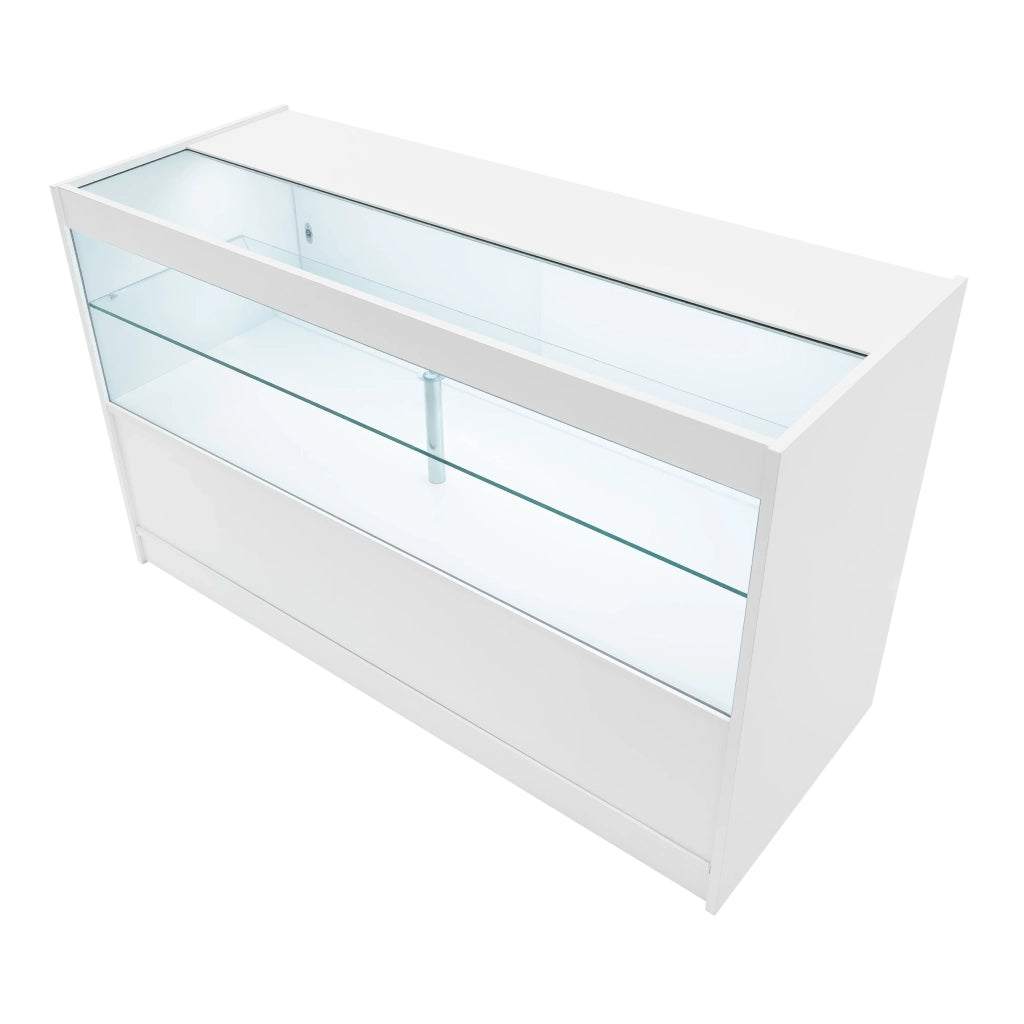 Set Banconi Bianco Theia LED K1500 C1500 LM60 TB60 con Serratura e Vetrina