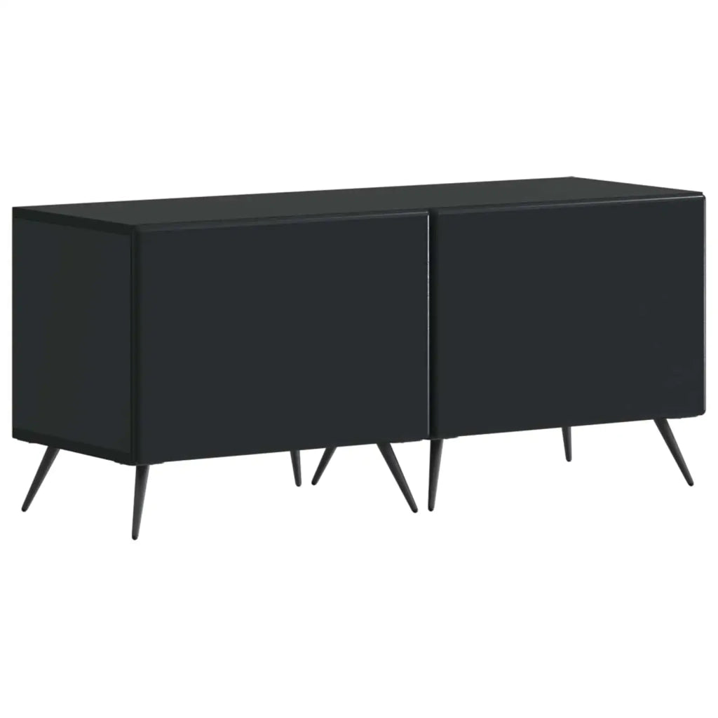 Mobile TV LED a 5 pezzi Nero Legno ingegnerizzato 3416918