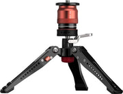 Tavolo di supporto portatile con manubrio e piede regolabile per fotocamera DSLR con angolo di inclinazione regolabile