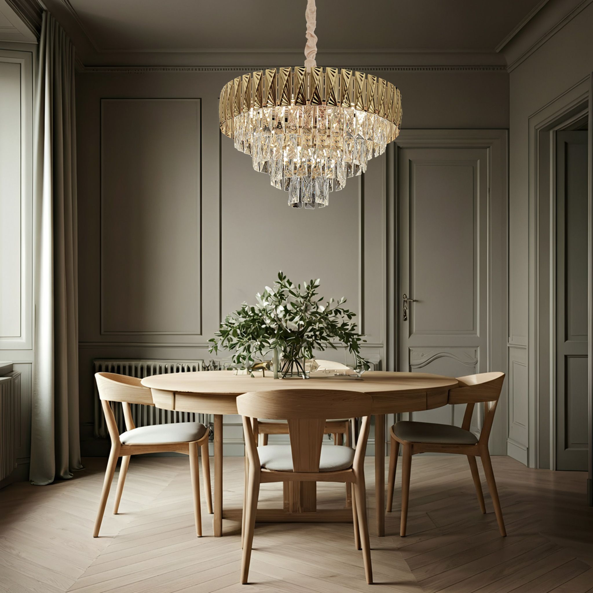 Lampada Cristal G060-cp 60cm