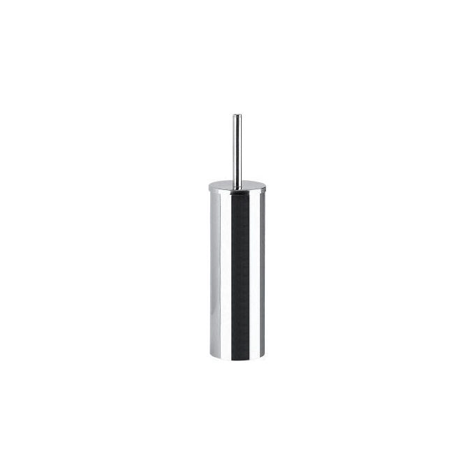 GEDY Portascopino a Terra Felce Plus Acciaio Inox e Cromall Cromo
