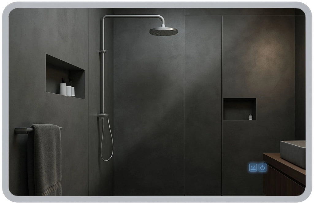 Badspiegel Jericho 70x100 mit Bluetooth