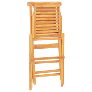 Sedie da Giardino Pieghevoli 4 pz | Sedie da Esterno 47x63x90cm Legno Massello Teak