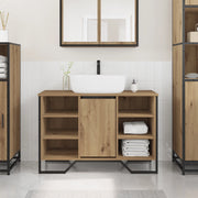 Mobile Sottolavabo Rovere Artigianale 91x35x60 cm Legno Ingegnerizzato