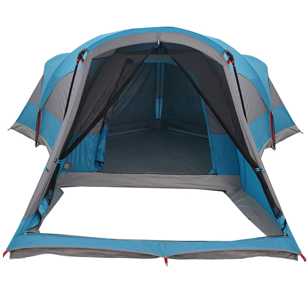 Tenda Familiare a Tunnel per 8 Persone Blu Impermeabile 4009553