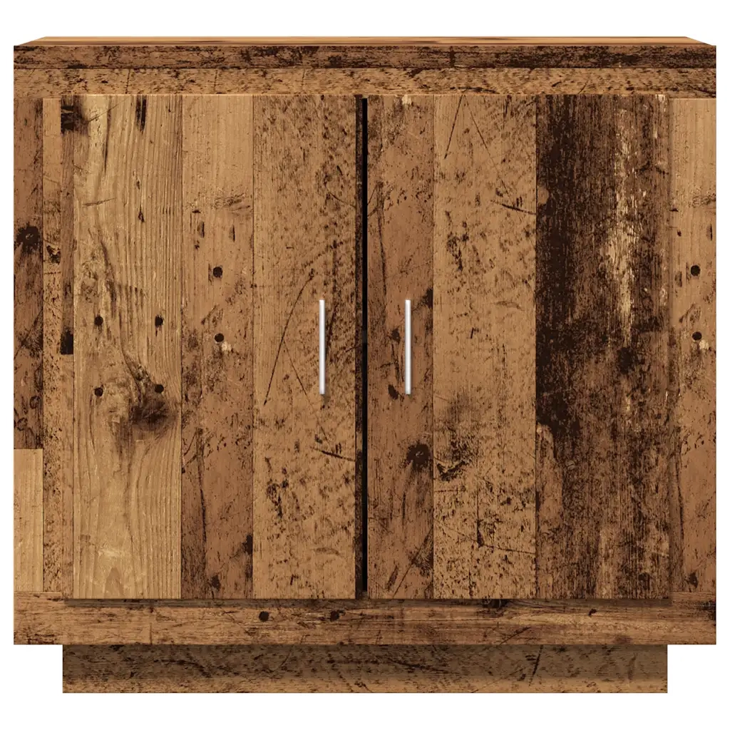 Credenza Legno Antico 80x40x75 cm in Legno Multistrato 856862